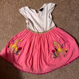 Cynthia Rowley 
Beautiful size 3 
Embroidered giraffe and flowers